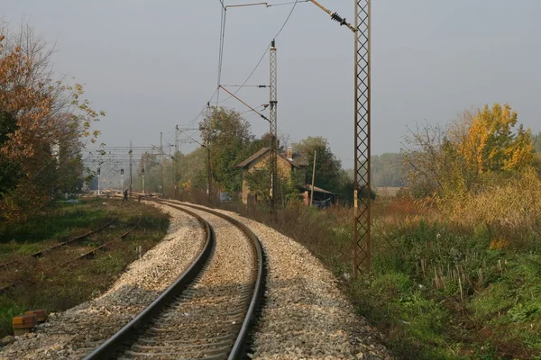 Gamla järnvägen — Stockfoto