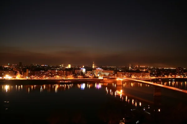 Novi Sad By Night — Stock Photo, Image