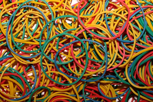 Elastic Rubber Bands — Stock Photo, Image