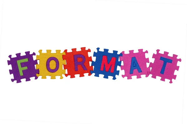 FORMAT — Stock Photo, Image