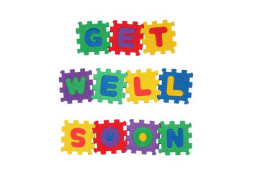 GET WELL SOON clipart