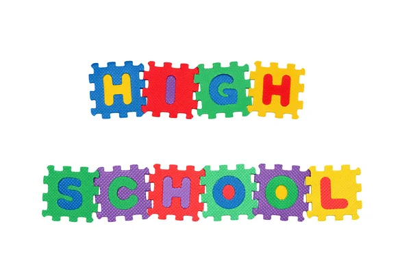 HIGH SCHOOL — Stock Photo, Image