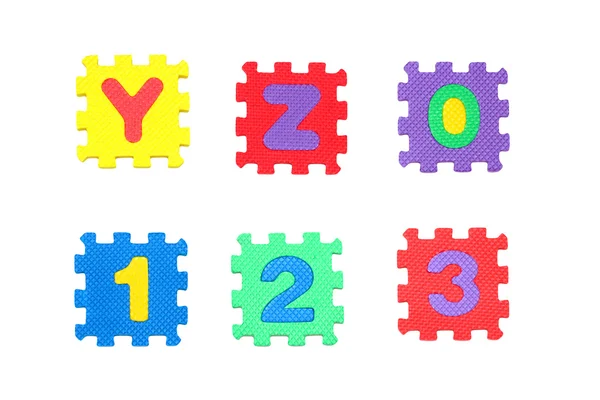 Y, z, 0, 1, 2, 3 — 스톡 사진