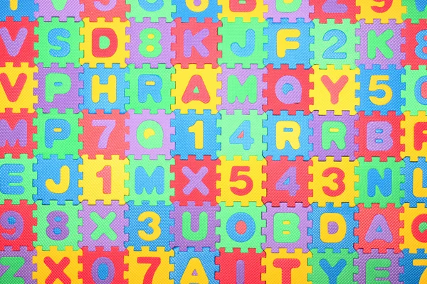 stock image Letters puzzle