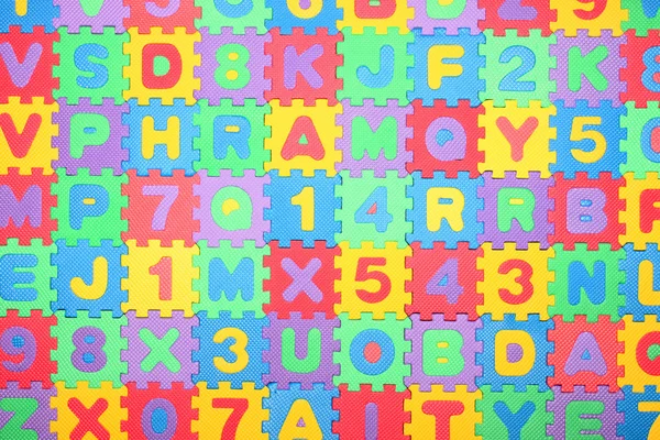 Buchstaben-Rätsel Stockbild