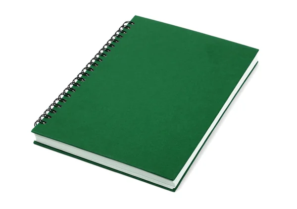 Zöld zárt könyv — Stock Fotó