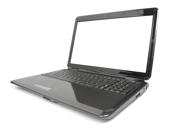 Nowoczesny laptop błyszczący — Zdjęcie stockowe