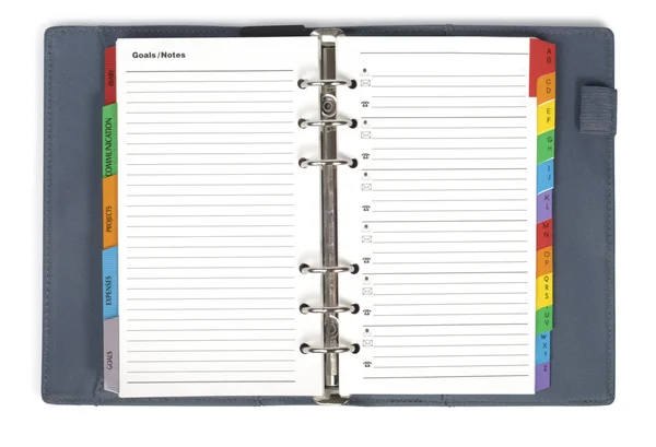 Grey Notepad — Stock Photo, Image