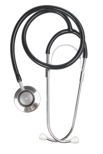 Stetoskop czarny — Zdjęcie stockowe