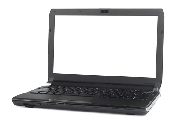 Laptop Ultramodern Preto — Fotografia de Stock