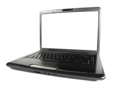 siyah parlak laptop