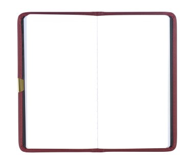 boş deri notebook