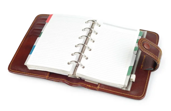 Barna notebook — Stock Fotó