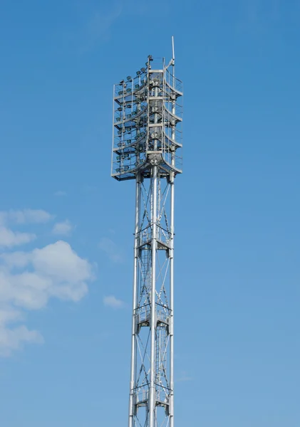투광 조명 타워 — 스톡 사진