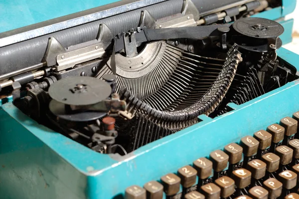 Corazón de la máquina de escribir —  Fotos de Stock