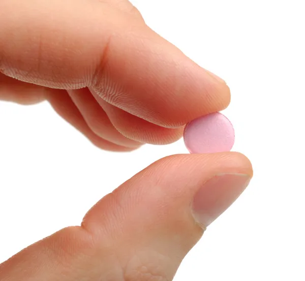 Pink Pill — Stock Photo, Image