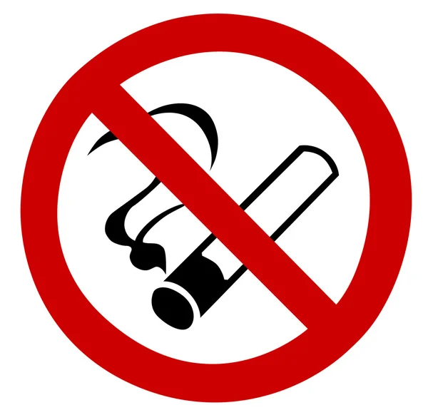 Tilos a dohányzás — Stock Fotó