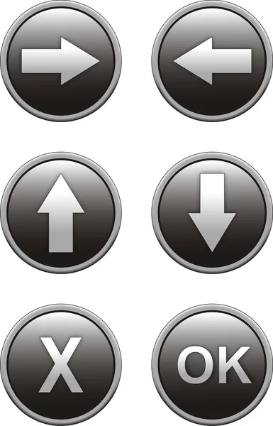 Web sitesi için düğmeleri — Stok Vektör