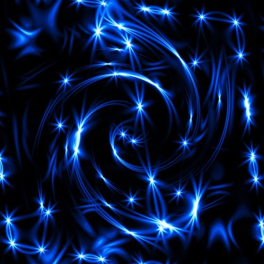 Blue star background abstract clipart