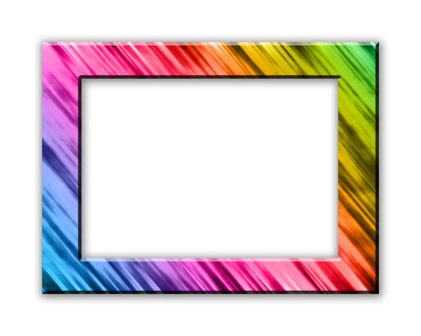 Regenboog frame — Stockfoto