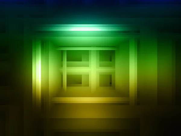 Grön gul bakgrund abstraktion — Stockfoto
