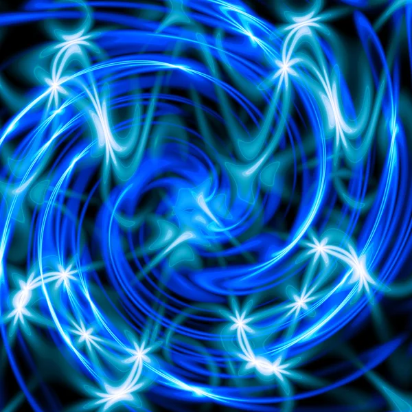 Синий фон звезды абстракция — стоковое фото