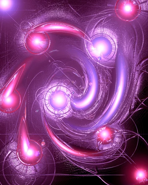 Фиолетовая розовая звезда — стоковое фото