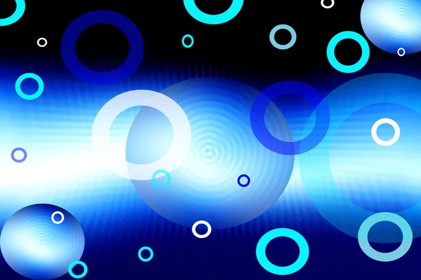 Mörkblå bakgrund cirkel — Stockfoto