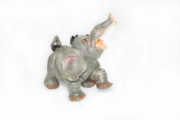 Elephant from ceramics — Stock Photo, Image