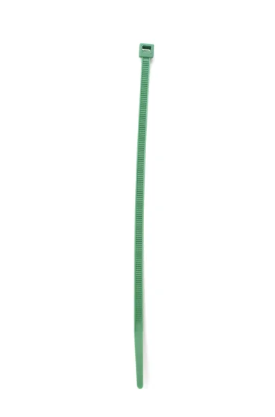 Lazo de cable de nylon verde en blanco —  Fotos de Stock