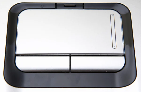 Сенсорный планшет серебристого цвета — стоковое фото