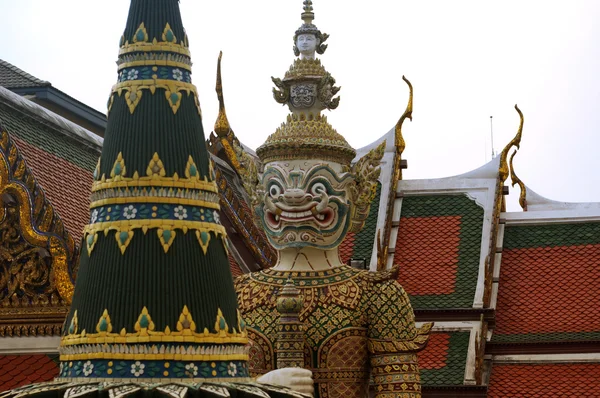 Ват Пхра Кео, Бангкок, Таиланд — стоковое фото