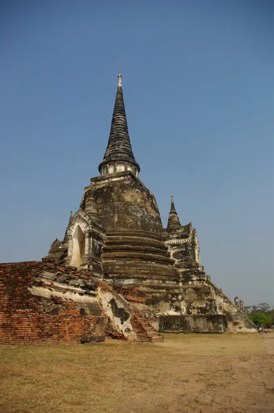 Ruiny buddhistického chrámu — Stock fotografie