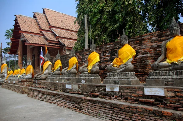 Sitting Buddhas — Stock Photo, Image