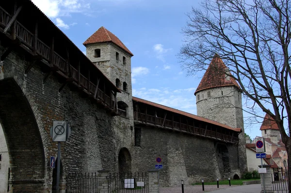 Wall of old Tallinn — Stock Photo, Image