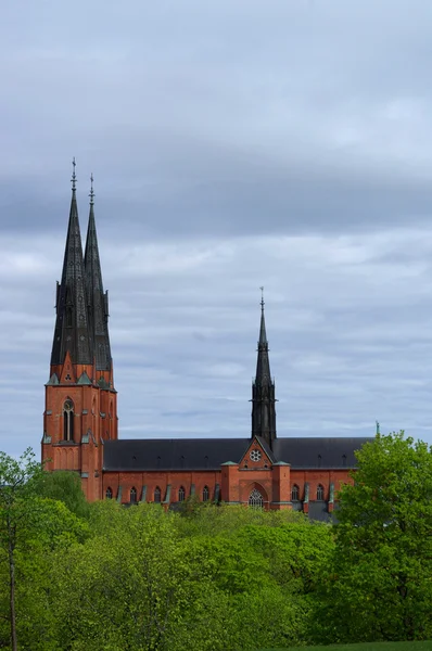 Katedrála v Uppsale — Stock fotografie