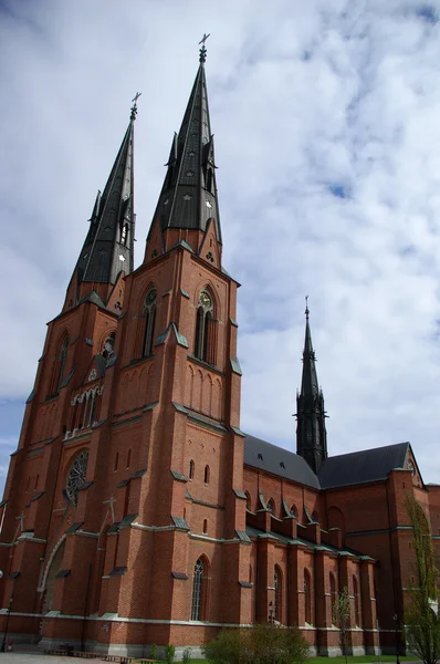 Catedral em uppsala — Fotografia de Stock