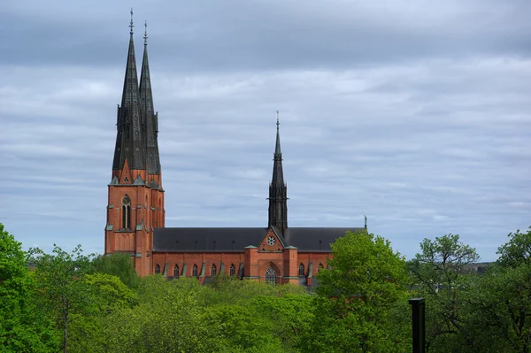 Catedral em Uppsala, Suecia — Fotografia de Stock