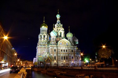 Church of the Savior on the Spilt Blood clipart