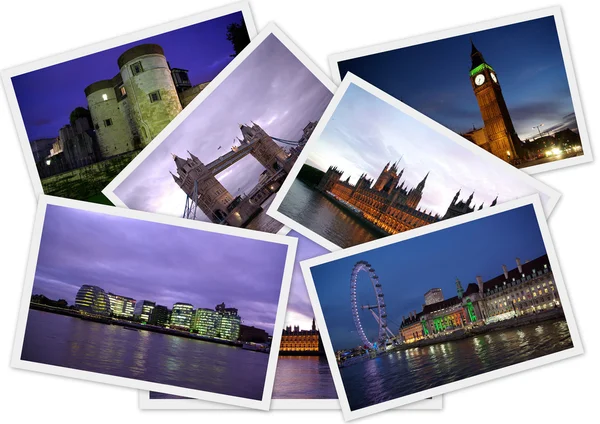 Londres à noite — Fotografia de Stock