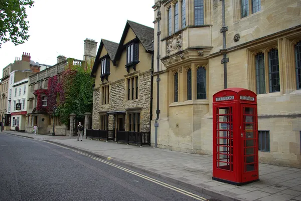 Старые здания Оксфорда — стоковое фото