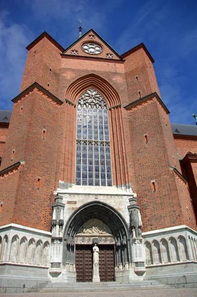 Katedrála v Uppsale — Stock fotografie