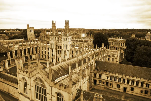 Oxford University`s All Soul`s College — Stock Photo, Image