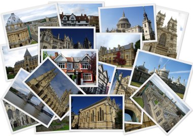 Traveling around England clipart