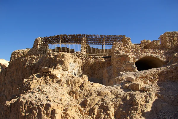Ruïnes van masada Fort — Stockfoto