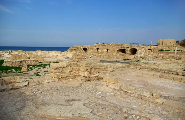 Руины Кесарии — стоковое фото