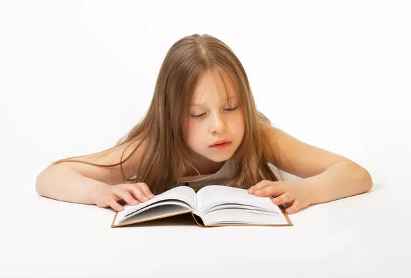 Matéria de leitura infantil — Fotografia de Stock