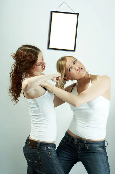Female rivalry — Stock Photo, Image
