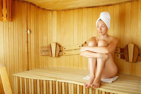 Sauna — Stockfoto