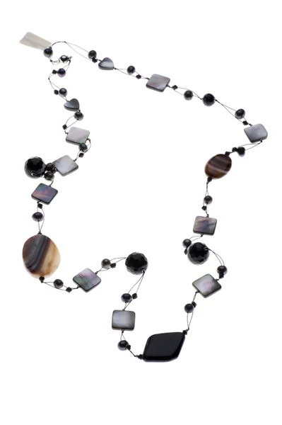 Beads on white — Stock Photo, Image
